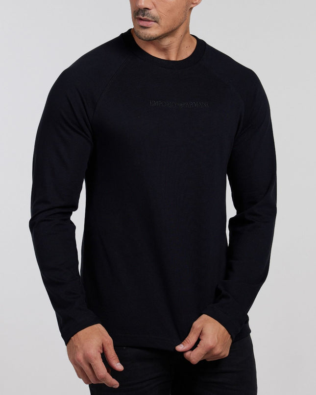 Grade - Camiseta Raglan Emporio Armani Embroidery