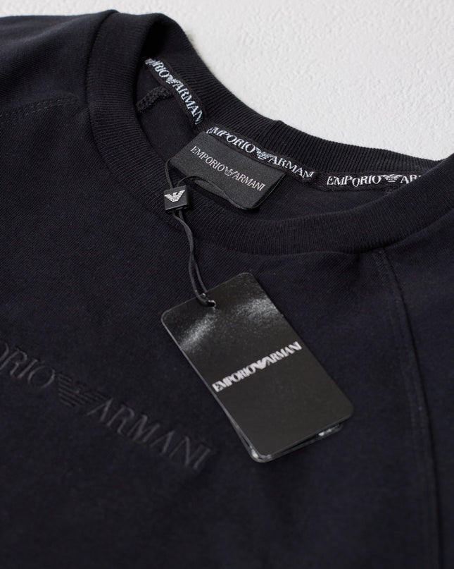 Grade - Camiseta Raglan Emporio Armani Embroidery