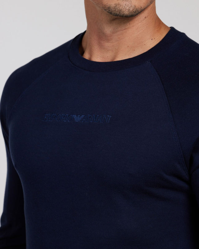 Grade - Camiseta Raglan Emporio Armani Embroidery